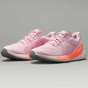 Lululemon Blissfeel Sneaker Women's 9 Pink Peony/sunset/alpine white